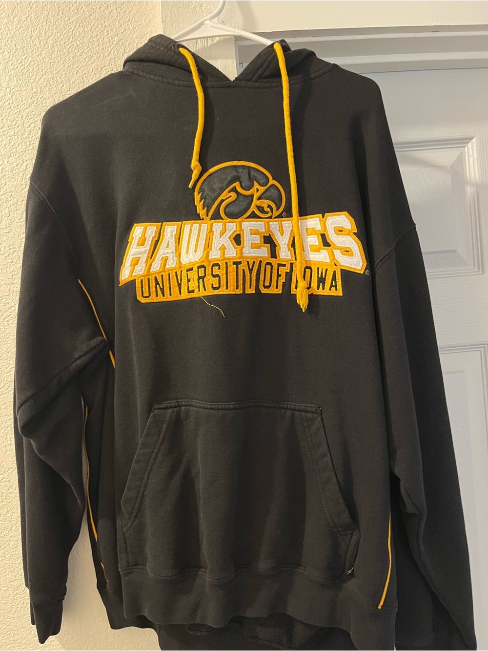 University of Iowa Hawkeyes Black & Gold Hoodie